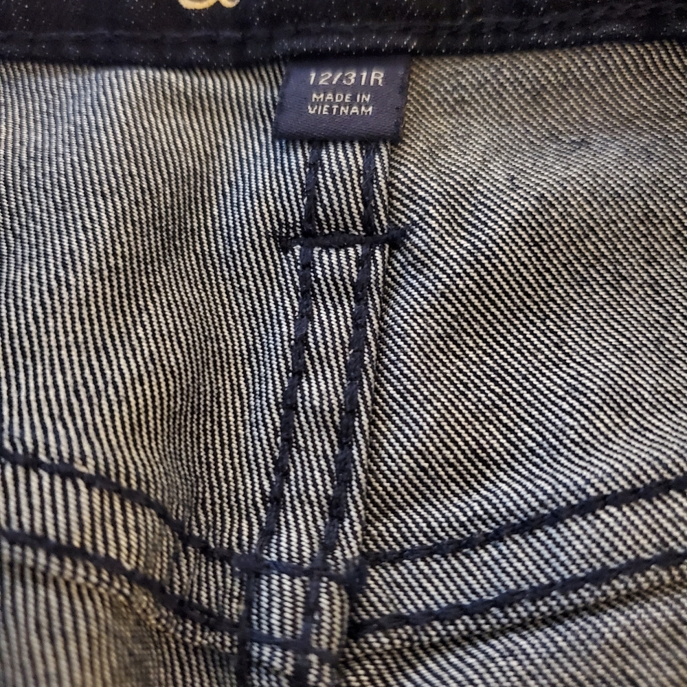 Regular dark capris jeans - Picture 3 of 4